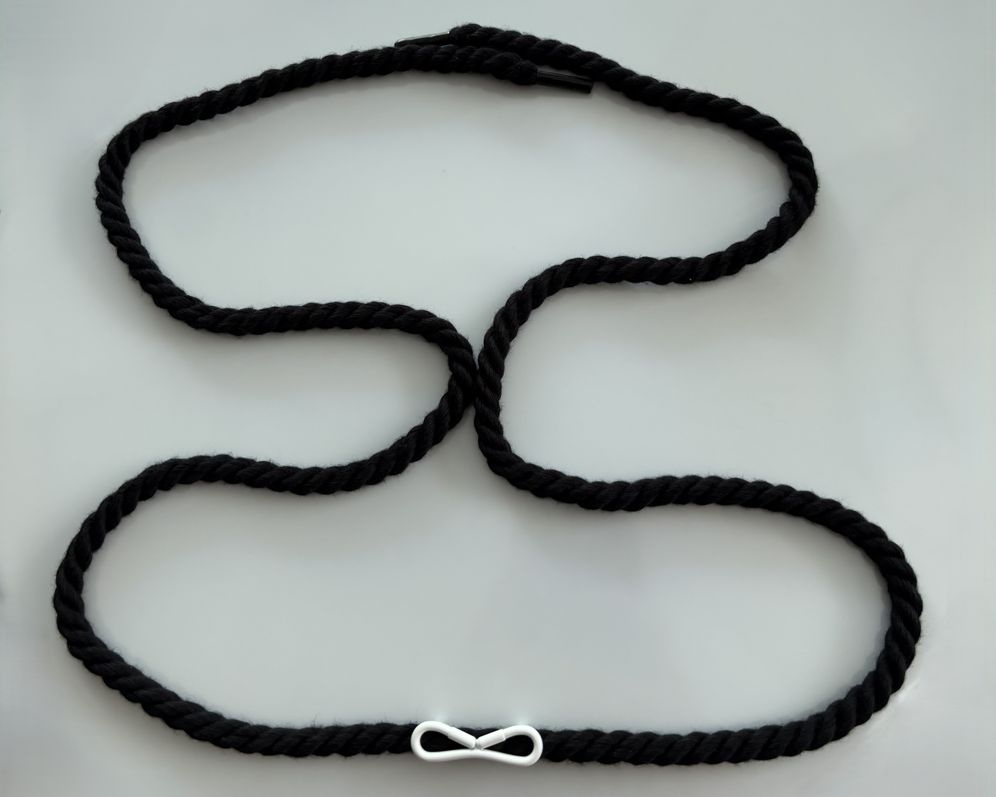 Rope cipőfűző – 8 mm (FEKETE)