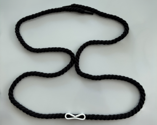 Rope cipőfűző – 8 mm (FEKETE)