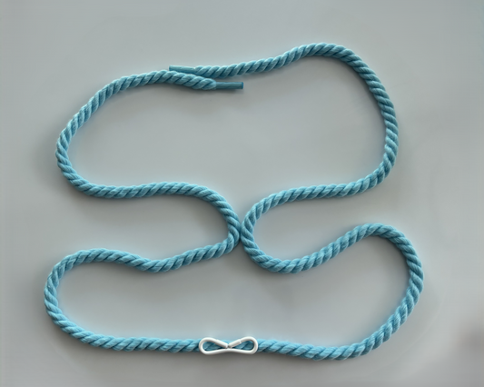Rope cipőfűző – 8 mm (TÜRKIZKÉK)