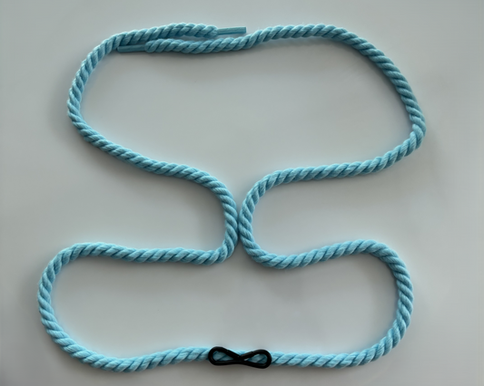 Rope cipőfűző – 8 mm (TÜRKIZKÉK)
